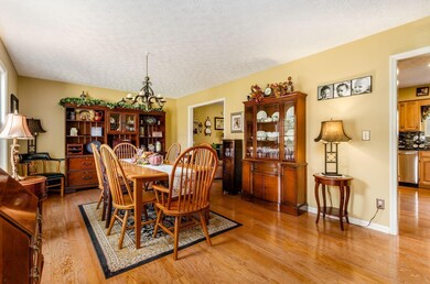 Large Dining Area w/Warm Wood Floors