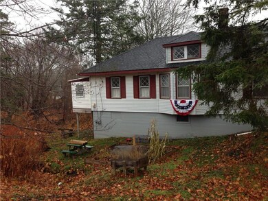 View of east side of house and yard.