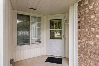 Covered side entry * One of 3 entrances to home *