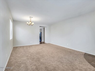 Entry Living and Dining Rooms