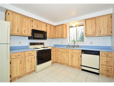 Kitchen. Spacious kitchen with ceramic tile floor 