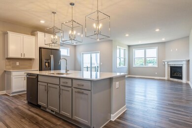 While the kitchen, dining and living room all have their own nooks - it is one big gathering space with open concept feels throughout!