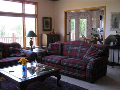 Family room open to kitchen
