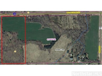 20 Acres outlined in Red (Subject to Split)