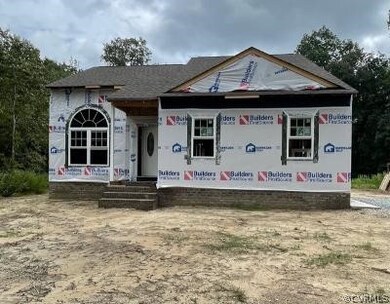 Front of Sycamore being built