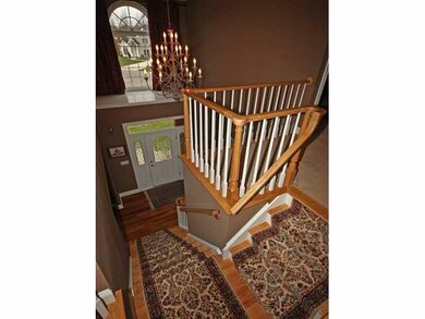 Foyer Open two story foyer