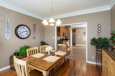 Another view of the dining room.
