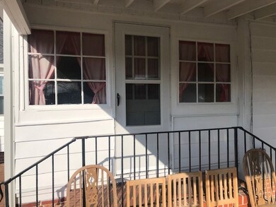 Side door under the carport