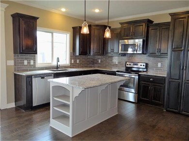 Kitchen includes walk in pantry, soft close drawer