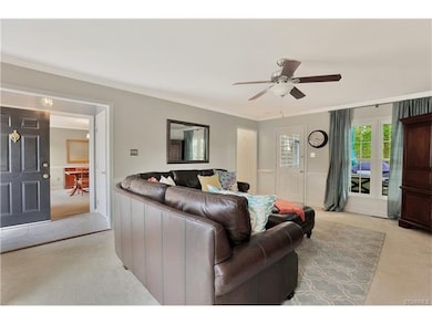 Family Room - looking back to front entryway.
