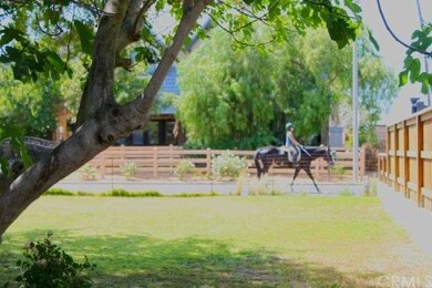 view of front yard from under shaded trees.  local