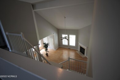 Landing overlooking great room