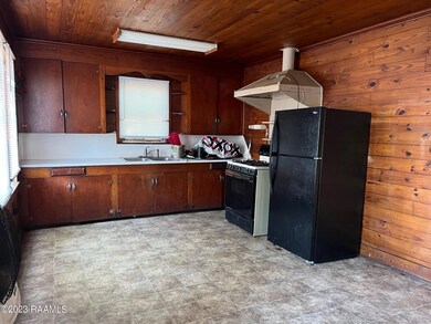 Kitchen in Garage