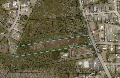 Map of property location featuring property parcel outlined