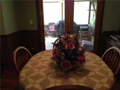 Dining Room. The dining room goes out to a screene