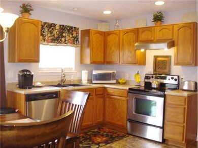 Kitchen. VIEW OF THE KITCHEN WITH THE BRIGHT AND LIGHT WINDOW THAT OVERLOOKS THE BACKYARD. NEW STAINLESS STEEL APPLIANCES !!