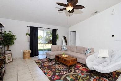 Nice lighting fixtures & ceiling fan in the home