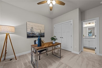 Photos from past build. Office/ first floor bedroo