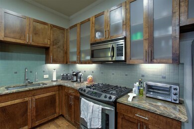 Glass front cabinets for all the cute things and w