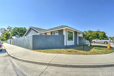 Entire exterior has been painted and a 6' block wa