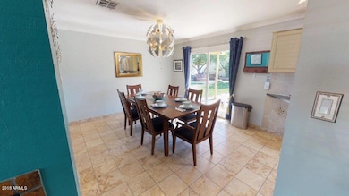 Dining Room Staged