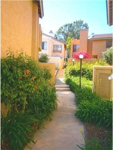 Side unit beautifully landscaped