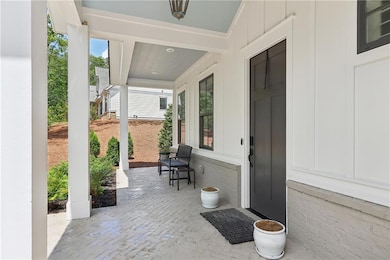 View of patio / terrace with covered porch