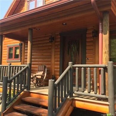 Enjoy your morning coffee on the front porch.