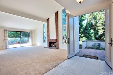 Double door entry and very light and bright.