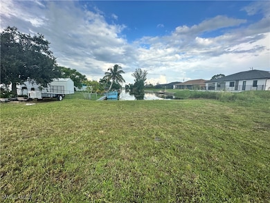 View of yard featuring a water view