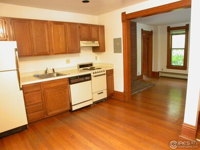 Unit A Kitchen looking into Living Room