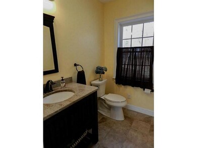 First floor half-bath