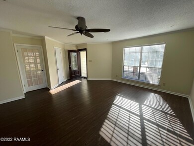 living room-front door view