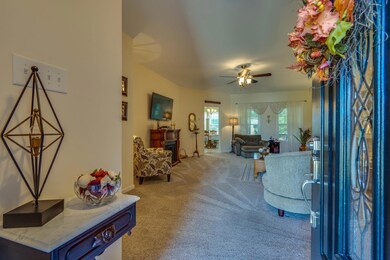 open floor plan- living room is 27x17