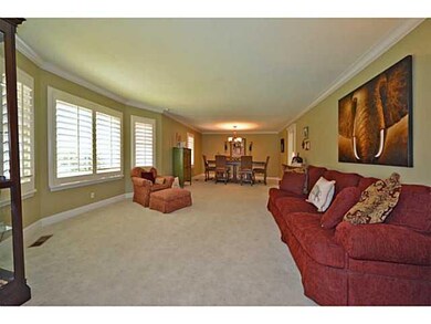 Living Room. The Formal Living and Dining area is 