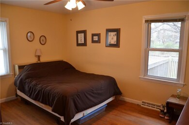 Master Bedroom has hardwood flooring
