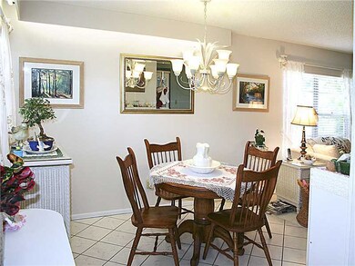 Dining Room. Tile in Dining and Kitchen areas
