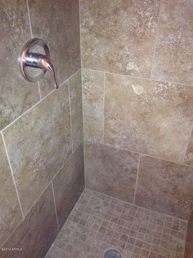 New tile shower