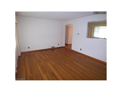 Another view of the oak floors of the commodious l