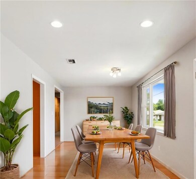 Staged Dining Room