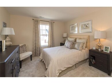 Photos from builder library, similar home.