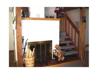 Open living/dining area