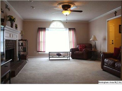 Spacious living room is the size of TWO rooms! You