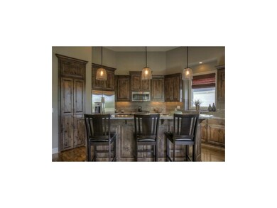 Very Open Kitchen with Granite Counters