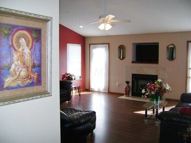 Hallway looking in to LR