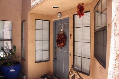 Inviting front door