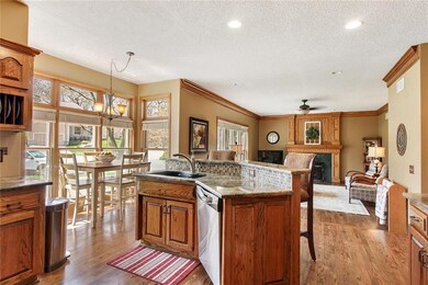 Kitchen & Breakfast Nook open to spacious Family R