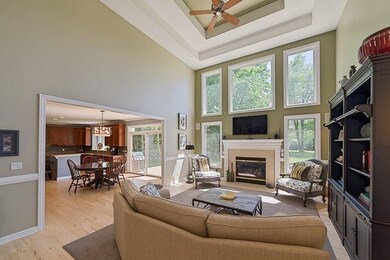 Great Room Opens to Breakfast Nook