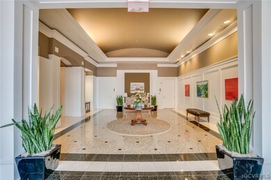 Elegant Lobby with condominium manager office