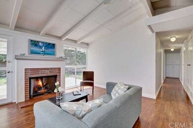 Living room with fireplace and great views to the 
